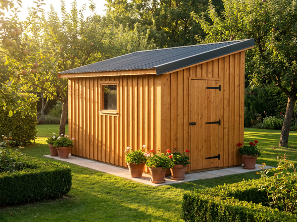 Plan abri de jardin